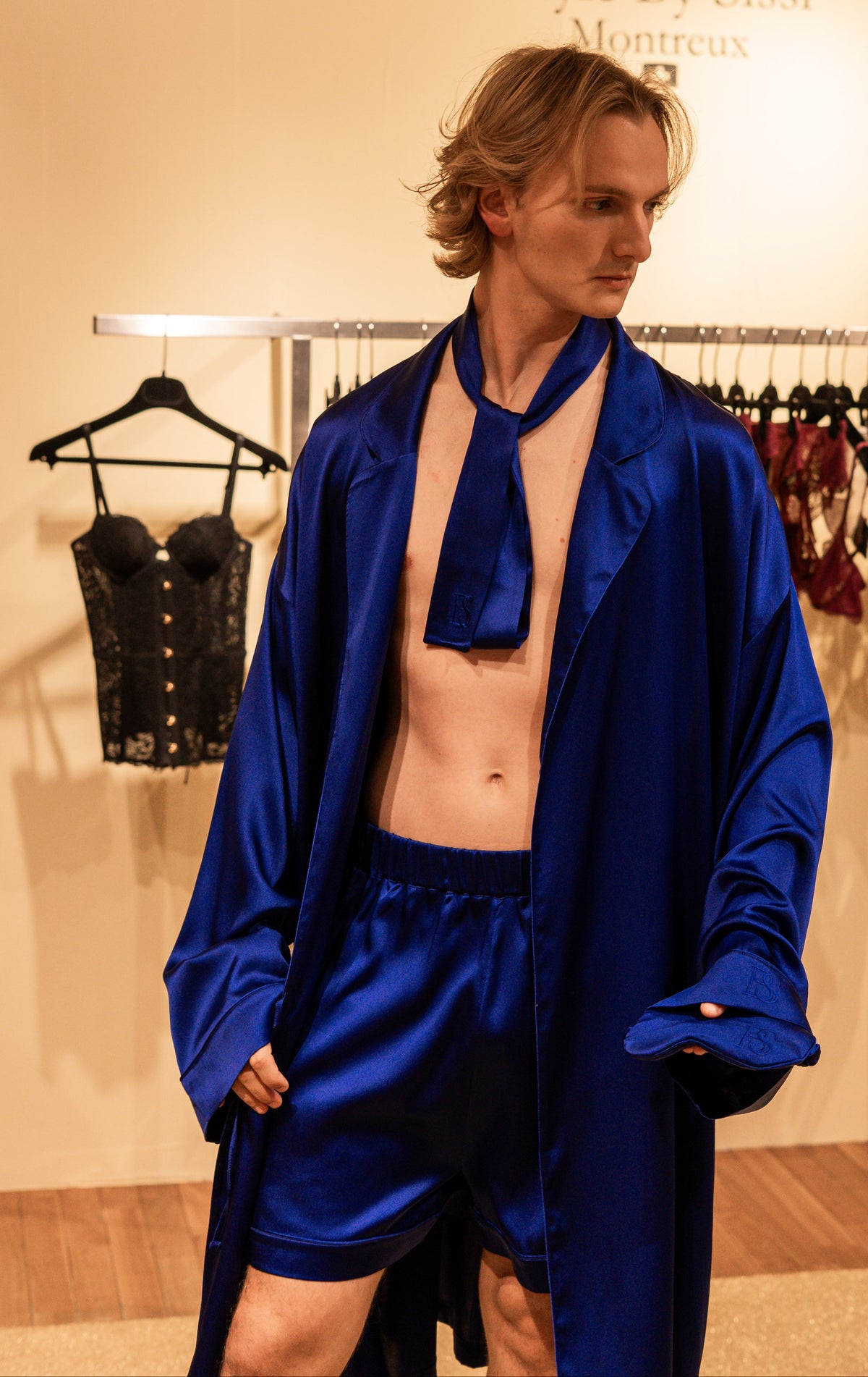 Kimono homme en soie