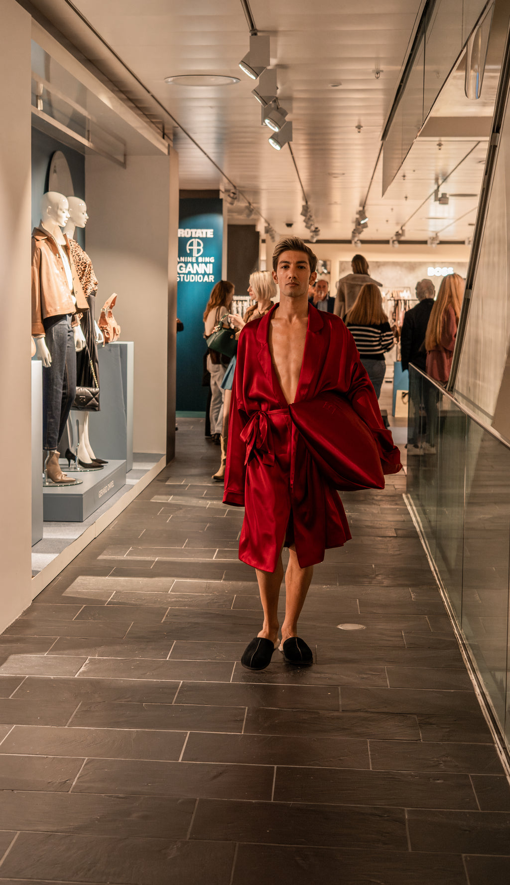 Kimono homme en soie